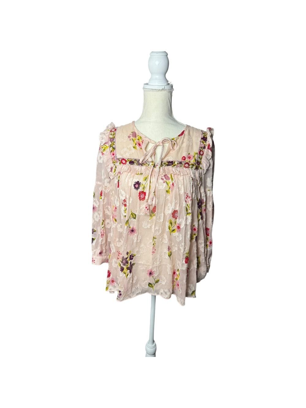 Women's Kate Spade Deco Rose Floral Top S